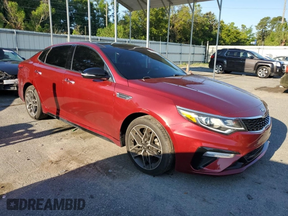 2020 Kia Optima SE z VIN 5XXGT4L37LG450881, wystawiony jako Copart lot #56495535 z przebiegiem 51 809 mil mil oraz Szkoda całkowita • Salvage title. Historia ofert i sprzedaży dostępna na DreamBid. Obrazek 4.