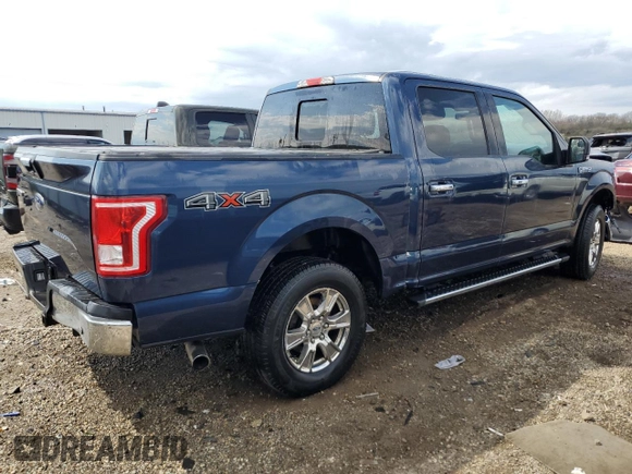 2016 Ford F-150 XLT with VIN 1FTEW1EP8GFA10766, listed as a Copart auction lot 53905895 with 104,553 mi miles and Salvage Title. Bid and sale history available at carsss.com. Image 3.