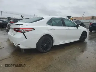 2019 Toyota Camry LE with VIN 4T1B11HK4KU715047, listed as a Copart auction lot 50161415 with 108,958 mi miles and Salvage Title. Bid and sale history available at carsss.com. Image 3.