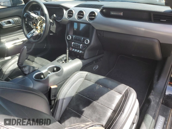 2023 Ford Mustang GT with VIN 1FA6P8CF9P5305892, listed as a Copart auction lot 57672435 with 45,065 mi miles and Salvage title. Bid and sale history available at DreamBid. Image 8.