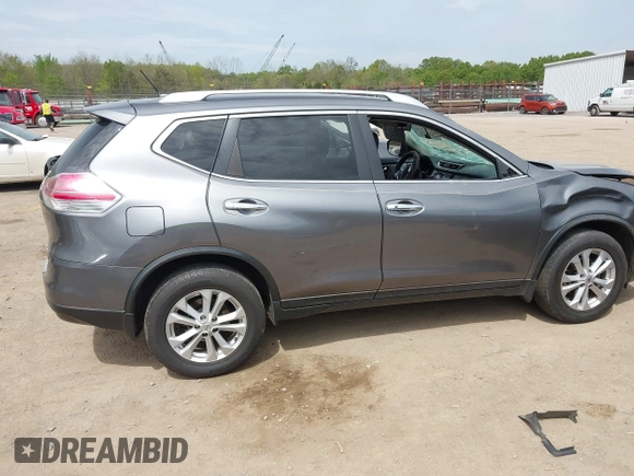 2016 Nissan Rogue SV with VIN KNMAT2MV9GP693049, listed as a IAAI auction lot 42053309 with 75,379 mi miles. Bid and sale history available at carsss.com. Image 13.