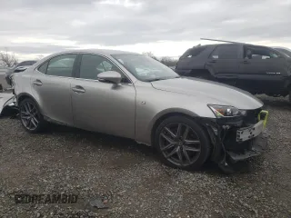 2020 Lexus IS 350 F Sport with VIN JTHGZ1B20L5037077, listed as a Copart auction lot 43649795 with 42,944 mi miles and Salvage title. Bid and sale history available at DreamBid. Image 4.