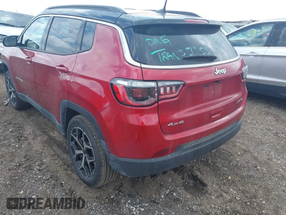 2025 Jeep Compass Limited with VIN 3C4NJDCN2ST545284, listed as a IAAI auction lot 42187547 with 8,005 mi miles and . Bid and sale history available at DreamBid. Image 3.