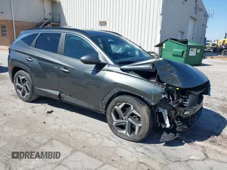2022 Hyundai Tucson SEL z VIN 5NMJC3AE3NH002260, wystawiony jako IAAI lot #41993493 z przebiegiem 45 563 mil mil oraz . Historia ofert i sprzedaży dostępna na DreamBid. Obrazek 1.