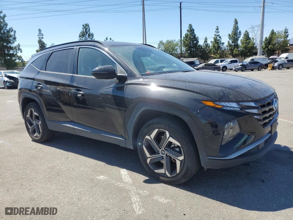 2022 Hyundai Tucson Plug-In Hybrid SEL with VIN KM8JBDA29NU037355, listed as a Copart auction lot 69338414 with NaN miles and Salvage Title. Bid and sale history available at carsss.com. Image 4.