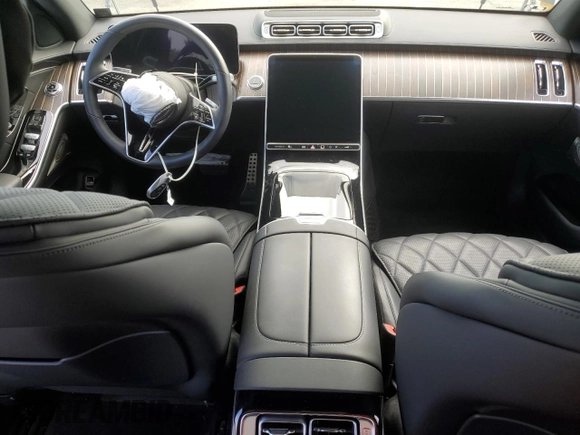 2022 Mercedes-Benz S 580 with VIN W1K6G7GB4NA097913, listed as a Copart auction lot 54534295 with Not Provided miles and Salvage Title. Bid and sale history available at DreamBid. Image 8.