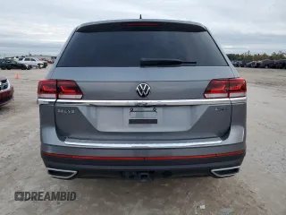 2023 Volkswagen Atlas SEL with VIN 1V2BR2CA1PC541936, listed as a Copart auction lot 83020234 with 20,919 mi miles and Salvage title. Bid and sale history available at DreamBid. Image 6.