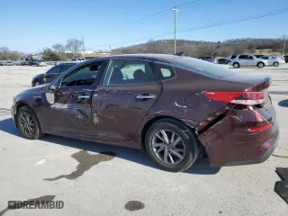 2020 Kia Optima LX with VIN 5XXGT4L38LG398922, listed as a Copart auction lot 88745465 with 75,560 mi miles and Clean Title. Bid and sale history available at carsss.com. Image 2.