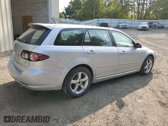 2007 Mazda 6 S Sport VE with VIN 1YVHP82D975M55949, listed as a Copart auction lot 71044844 with 138,924 mi miles and Clean Title. Bid and sale history available at carsss.com. Image 3.