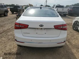 2016 Kia Cadenza Premium with VIN KNALN4D79G5207123, listed as a Copart auction lot 69217484 with 126,233 mi miles and Salvage Title. Bid and sale history available at carsss.com. Image 6.