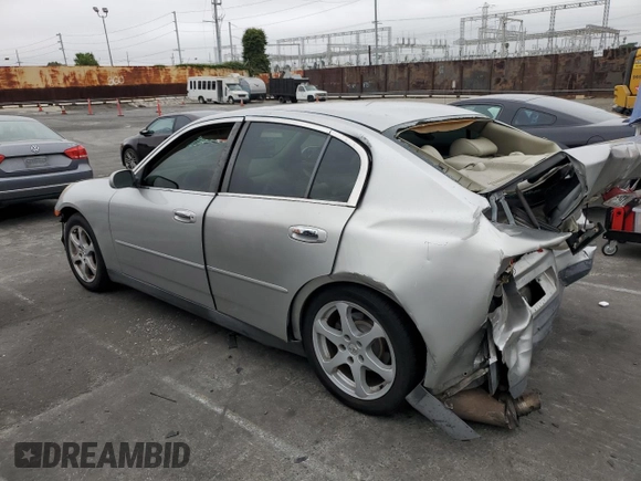 2003 Infiniti G35 w/Leather with VIN JNKCV51E73M016617, listed as a Copart auction lot 60571025 with 244,954 mi miles and Salvage title. Bid and sale history available at DreamBid. Image 2.