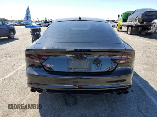 2014 Audi S7 Prestige with VIN WAUW2AFC9EN047093, listed as a Copart auction lot 49340655 with 102,252 mi miles and Salvage Title. Bid and sale history available at carsss.com. Image 6.