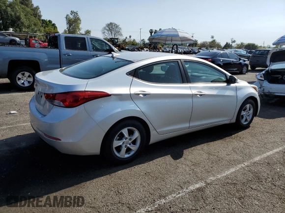 2015 Hyundai Elantra SE с VIN 5NPDH4AEXFH572829, выставлен на аукционе Copart как лот 54876855 с пробегом 151 475 миль миль и Списание • Salvage title. История ставок и продаж доступна на DreamBid. Изображение 3.