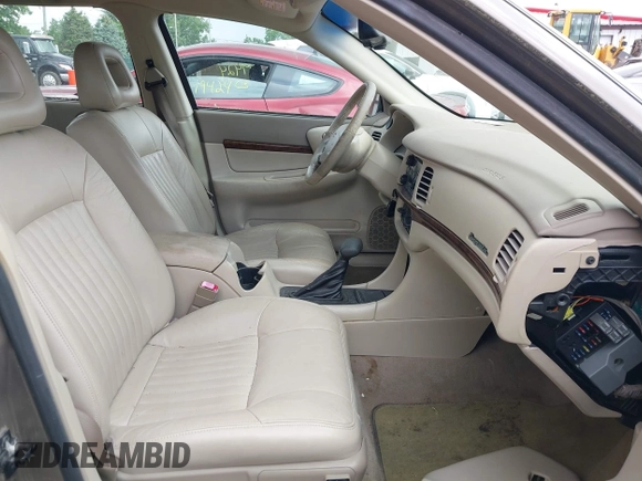 2002 Chevrolet Impala LS z VIN 2G1WH55K829108636, wystawiony jako IAAI lot #42363890 z przebiegiem 244 430 mil mil oraz . Historia ofert i sprzedaży dostępna na DreamBid. Obrazek 5.