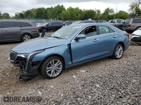 2024 Cadillac CT4 Luxury with VIN 1G6DK5RK5R0118896, listed as a Copart auction lot 69321294 with Not Provided miles and Salvage Title. Bid and sale history available at carsss.com. Image 1.