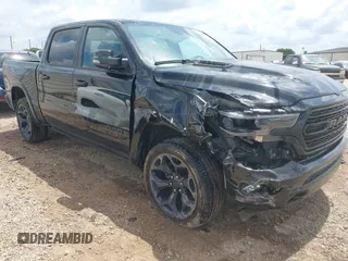 2023 Ram 1500 Limited with VIN 1C6SRFHT6PN541655, listed as a IAAI auction lot 42143725 with 52,793 mi miles and . Bid and sale history available at DreamBid. Image 1.
