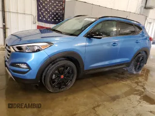 2017 Hyundai Tucson Limited with VIN KM8J3CA27HU445686, listed as a Copart auction lot 62265935 with 98,987 mi miles and Clean title. Bid and sale history available at DreamBid. Image 1.