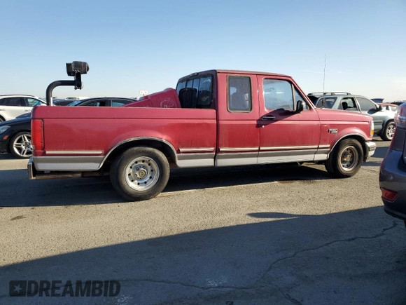1995 Ford F-150 with VIN 1FTEX15N0SKA13561, listed as a Copart auction lot 72557694 with 192,983 mi miles and Clean Title. Bid and sale history available at carsss.com. Image 3.