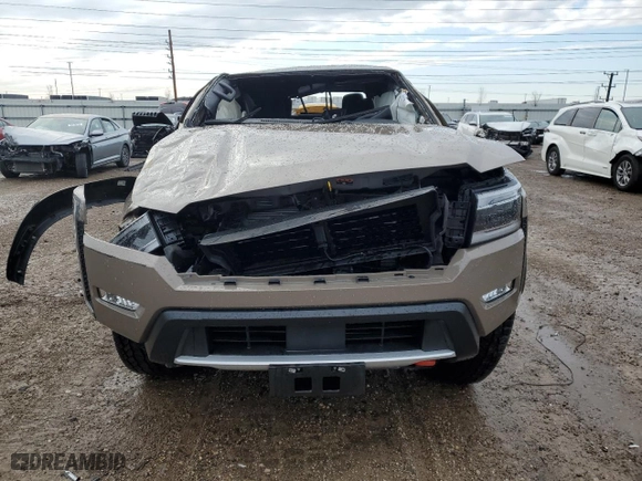 2024 Nissan Frontier PRO-4X with VIN 1N6ED1EK6RN657604, listed as a Copart auction lot 43514335 with 0 mi miles and Salvage Title. Bid and sale history available at carsss.com. Image 5.
