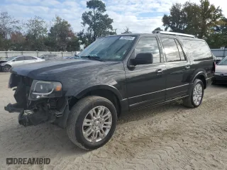2011 Ford Expedition EL Limited with VIN 1FMJK1K53BEF10857, listed as a Copart auction lot 78049594 with 301,763 mi miles and Salvage Title. Bid and sale history available at carsss.com. Image 1.