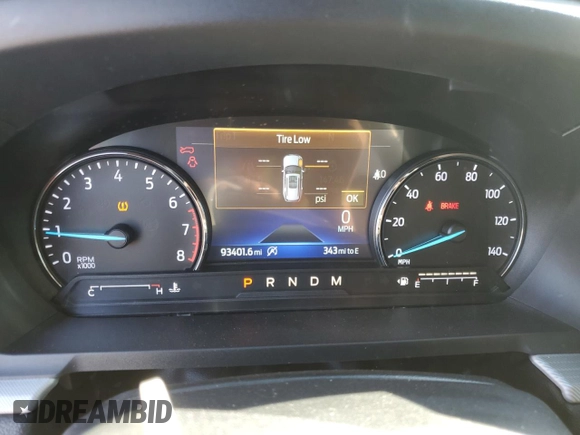 2020 Ford Explorer XLT with VIN 1FMSK7DH7LGA10303, listed as a Copart auction lot 47427565 with 93,401 mi miles and Salvage Title. Bid and sale history available at DreamBid. Image 9.