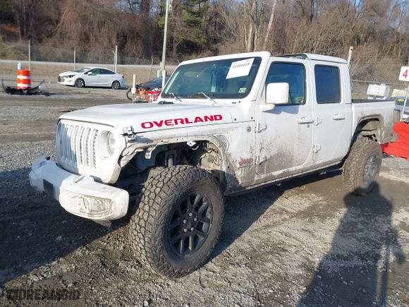 2023 Jeep Gladiator Overland with VIN 1C6HJTFG4PL514441, listed as a IAAI auction lot 41416018 with 56,478 mi miles. Bid and sale history available at carsss.com. Image 16.