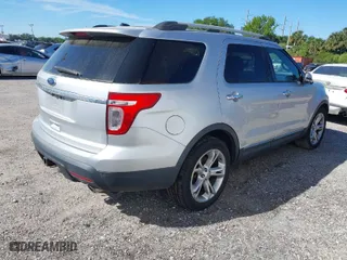 2012 Ford Explorer Limited with VIN 1FMHK7F84CGA48661, listed as a IAAI auction lot 41849960 with 225,978 mi miles. Bid and sale history available at carsss.com. Image 4.