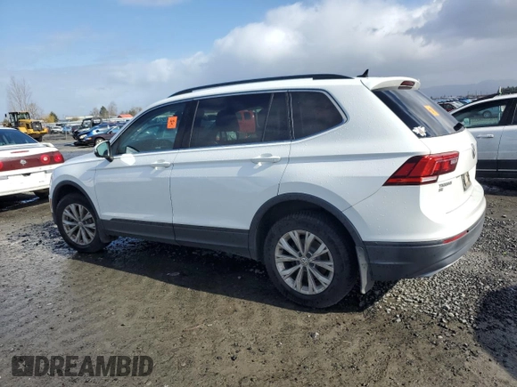 2019 Volkswagen Tiguan SE with VIN 3VV2B7AX6KM044710, listed as a Copart auction lot 46370615 with Not Provided miles and Salvage Title. Bid and sale history available at DreamBid. Image 2.