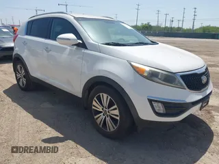 2015 Kia Sportage EX with VIN KNDPC3AC3F7764859, listed as a IAAI auction lot 42755241 with 61,645 mi miles and . Bid and sale history available at DreamBid. Image 1.