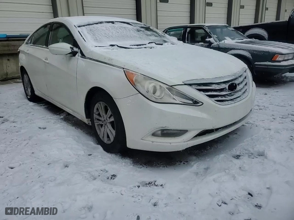 2013 Hyundai Sonata GLS with VIN 5NPEB4AC8DH511111, listed as a Copart auction lot 46241275 with 124,868 mi miles and Salvage Title. Bid and sale history available at carsss.com. Image 10.