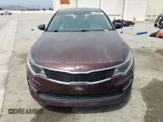 2018 Kia Optima LX with VIN 5XXGT4L31JG229497, listed as a Copart auction lot 57469045 with 119,629 mi miles and Salvage title. Bid and sale history available at DreamBid. Image 5.