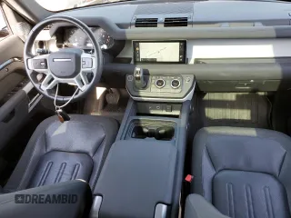 2020 Land Rover Defender SE with VIN SALEP7EU2L2019219, listed as a Copart auction lot 54398655 with 48,365 mi miles and Salvage title. Bid and sale history available at DreamBid. Image 8.
