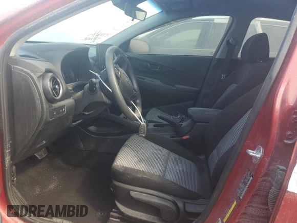 2022 Hyundai Kona SE with VIN KM8K22ABXNU804283, listed as a Copart auction lot 73907404 with 0 mi miles and Non Repairable. Bid and sale history available at carsss.com. Image 7.