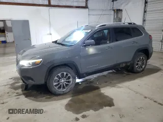 2019 Jeep Cherokee Latitude Plus with VIN 1C4PJMLB0KD398399, listed as a Copart auction lot 45468265 with 74,870 mi miles and Salvage title. Bid and sale history available at DreamBid. Image 1.