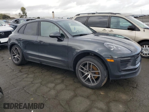 2023 Porsche Macan with VIN WP1AA2A54PLB00584, listed as a Copart auction lot 44817765 with 18,764 mi miles and Salvage Title. Bid and sale history available at carsss.com. Image 4.