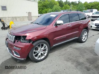 2017 Jeep Grand Cherokee Summit с VIN 1C4RJFJGXHC604989, выставлен на аукционе Copart как лот 57511115 с пробегом 186 915 миль миль и Списание • Salvage title. История ставок и продаж доступна на DreamBid. Изображение 1.