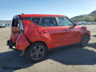 2021 Kia Soul S with VIN KNDJ23AU8M7149643, listed as a Copart auction lot 50228005 with 17,356 mi miles and Salvage Title. Bid and sale history available at carsss.com. Image 3.
