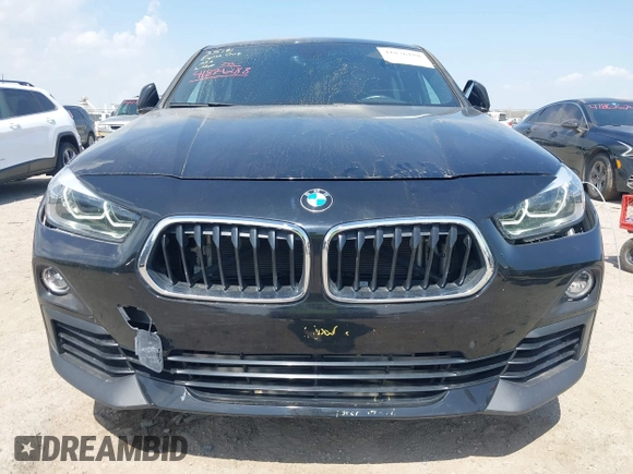 2018 BMW X2 xDrive28i with VIN WBXYJ5C33JEF80454, listed as a IAAI auction lot 41876188 with 34,596 mi miles. Bid and sale history available at carsss.com. Image 13.
