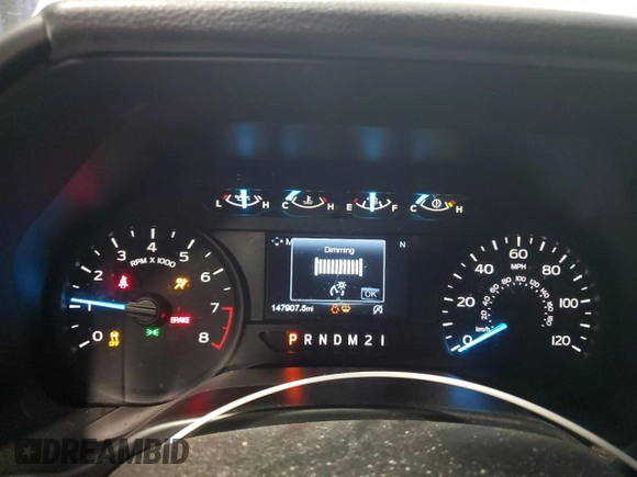 2018 Ford F-150 XL with VIN 1FTEX1CB6JKF06023, listed as a Copart auction lot 53733325 with 147,907 mi miles and Clean title. Bid and sale history available at DreamBid. Image 9.