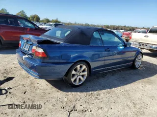 2001 BMW 3 Series 325Ci with VIN WBABS33421JY55178, listed as a Copart auction lot 84143274 with 172,653 mi miles and Salvage Title. Bid and sale history available at carsss.com. Image 3.