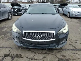 2017 Infiniti Q50 3.0t Sport with VIN JN1EV7AR5HM833409, listed as a Copart auction lot 46277465 with 58,628 mi miles and Salvage Title. Bid and sale history available at carsss.com. Image 5.
