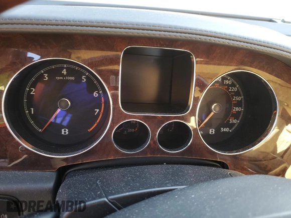 2006 Bentley Flying Spur with VIN SCBBR53W06C032405, listed as a Copart auction lot 53704335 with Not Provided miles and Clean Title. Bid and sale history available at DreamBid. Image 9.