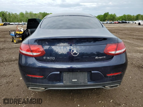 2017 Mercedes-Benz C 300 z VIN WDDWJ4KB0HF413645, wystawiony jako Copart lot #58805635 z przebiegiem 128 052 mil mil oraz Szkoda całkowita • Salvage title. Historia ofert i sprzedaży dostępna na DreamBid. Obrazek 6.