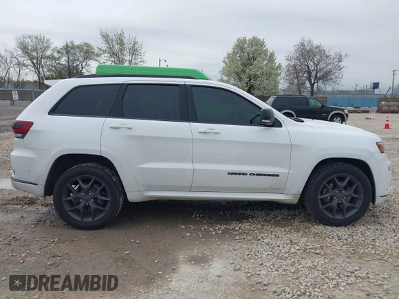 2020 Jeep Grand Cherokee Limited X with VIN 1C4RJFBG2LC242101, listed as a IAAI auction lot 42129240 with 60,479 mi miles and . Bid and sale history available at DreamBid. Image 14.
