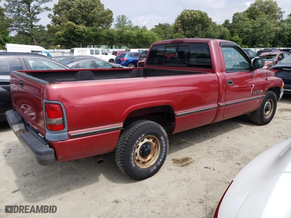 1999 Dodge Ram 1500 with VIN 1B7HC16X0XS143923, listed as a Copart auction lot 72087343 with 132,425 mi miles and Non Repairable. Bid and sale history available at carsss.com. Image 3.
