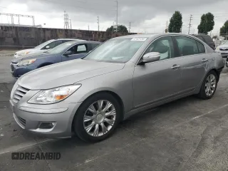 2010 Hyundai Genesis with VIN KMHGC4DE7AU086304, listed as a Copart auction lot 72183134 with 100,597 mi miles and Salvage Title. Bid and sale history available at carsss.com. Image 1.