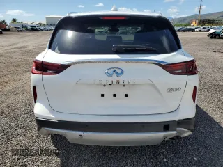 2022 Infiniti QX50 Luxe z VIN 3PCAJ5BA6NF113786, wystawiony jako Copart lot #56567625 z przebiegiem 22 538 mil mil oraz Szkoda całkowita • Salvage title. Historia ofert i sprzedaży dostępna na DreamBid. Obrazek 6.