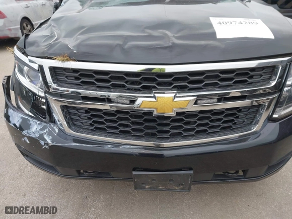 2017 Chevrolet Tahoe Commercial with VIN 1GNSKFEC3HR201575, listed as a IAAI auction lot 40974289 with 144,463 mi miles. Bid and sale history available at carsss.com. Image 10.