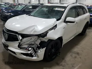 2020 Acura MDX Sport Hybrid w/Advance Pkg with VIN 5J8YD7H7XLL001792, listed as a Copart auction lot 88043645 with 49,726 mi miles and Salvage Title. Bid and sale history available at carsss.com. Image 1.