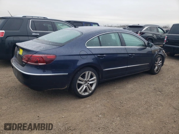 2013 Volkswagen CC Lux z VIN WVWRN7ANXDE522459, wystawiony jako Copart lot #82411654 z przebiegiem 114 539 mil mil oraz Szkoda całkowita • Salvage title. Historia ofert i sprzedaży dostępna na DreamBid. Obrazek 3.